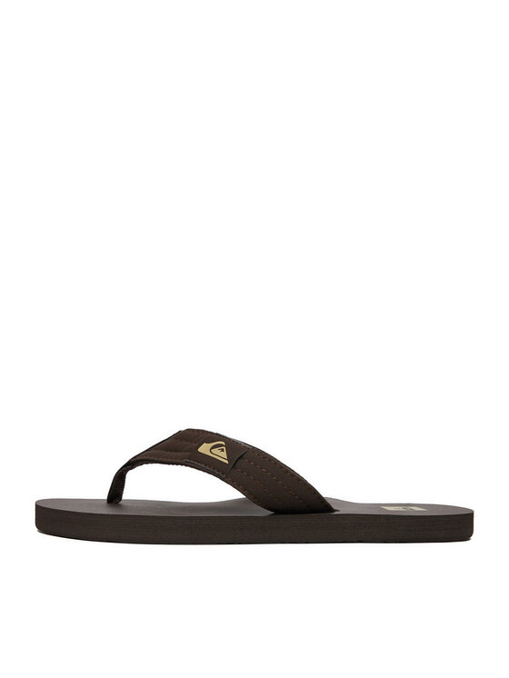 Quiksilver Quiksilver Žabky EO-DUNE CQ10036MGG Tmavě hnědá