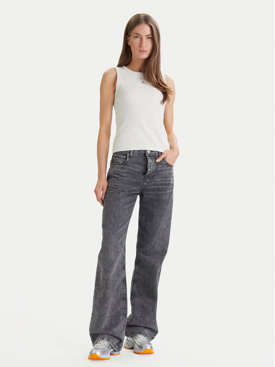 Calvin Klein Jeans Calvin Klein Jeans Top LV047C201G Béžová Slim Fit