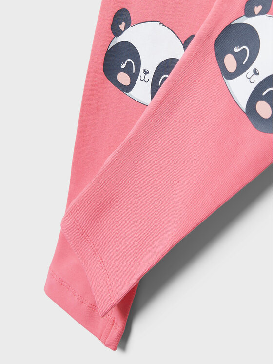 NAME IT NAME IT Legginsy Vivian 13225099 Różowy Regular Fit