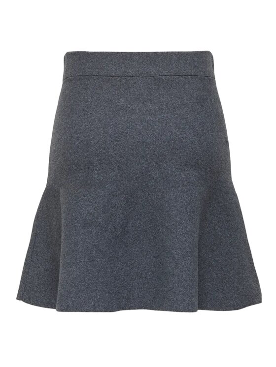 ONLY ONLY Gonna Onllama life skater skirt Grigio Regular Fit