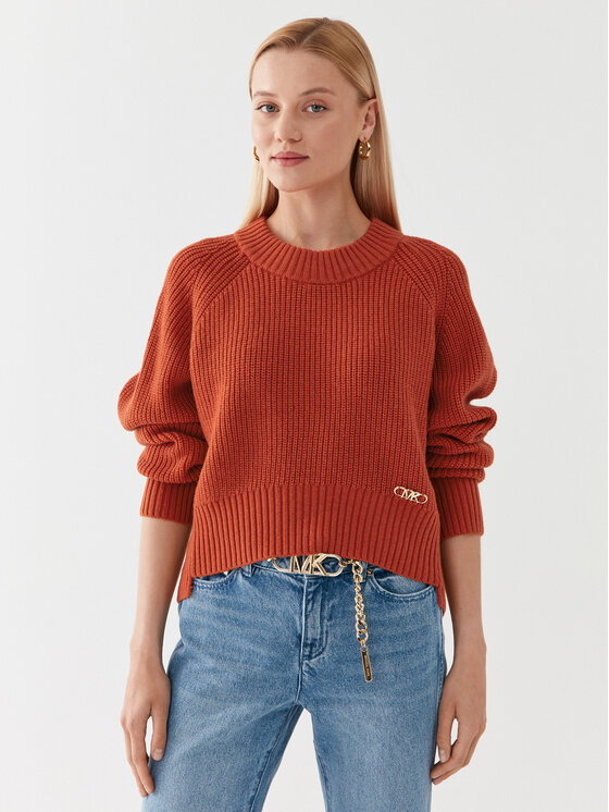 MICHAEL Michael Kors Sveter MF360NR6V1 Oranžová Relaxed Fit