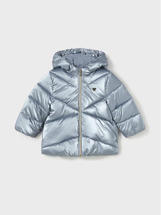 Mayoral Mayoral Kurtka puchowa 2.421 Niebieski Regular Fit