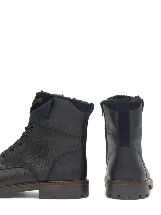 Rieker Rieker Schnürschuhe 32133-00 Schwarz