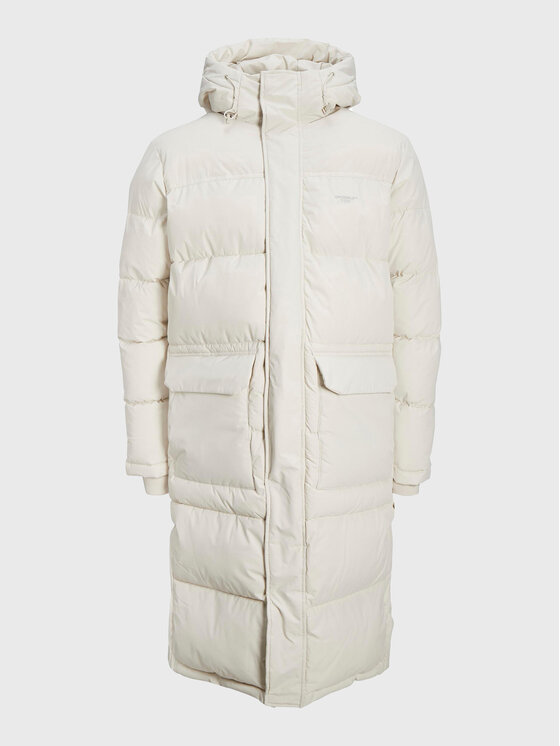 Jack&Jones Пухено яке Sence 12215143 Бежов Regular Fit
