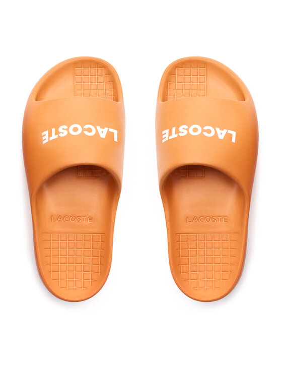 Lacoste Lacoste Natikače Branded Serve Slide 2.0 747CMA0015 Narančasta