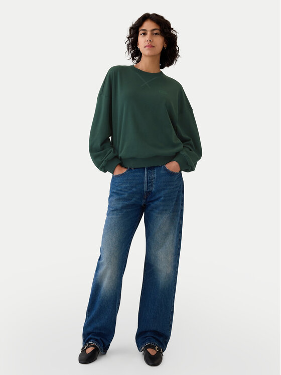 Gap Gap Світшот 476351-08 Зелений Regular Fit