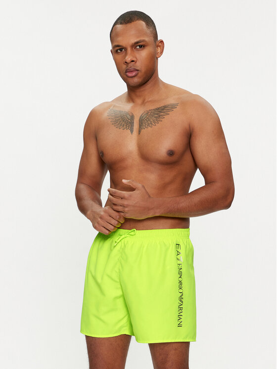 EA7 Emporio Armani EA7 Emporio Armani Pantaloncini da bagno 902035 CC720 02560 Verde Regular Fit
