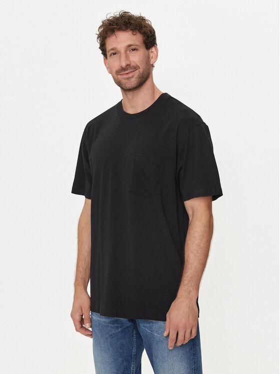 Gap Tričko 507947-08 Čierna Regular Fit