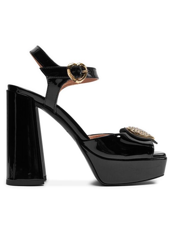 LOVE MOSCHINO Sandále JA1608CG0IIH0000 Čierna
