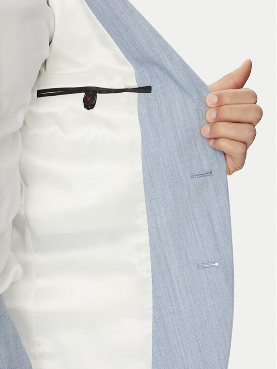 HUGO HUGO Öltöny Arti/Hesten232X 50540341 Kék Extra Slim Fit
