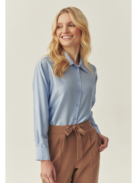 TATUUM Tatuum Koszula FREYA Niebieski Classic Fit