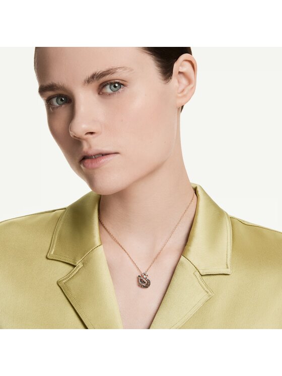 Swarovski Swarovski Naszyjnik 5764882 Różowe złoto