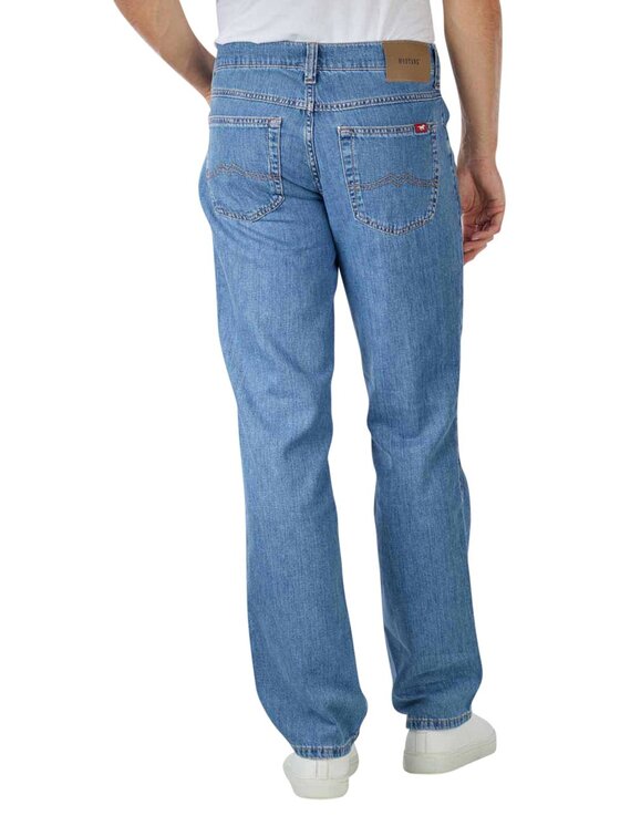 Mustang Mustang Jeansy TRAMPER STRAIGHT Niebieski Straight Fit