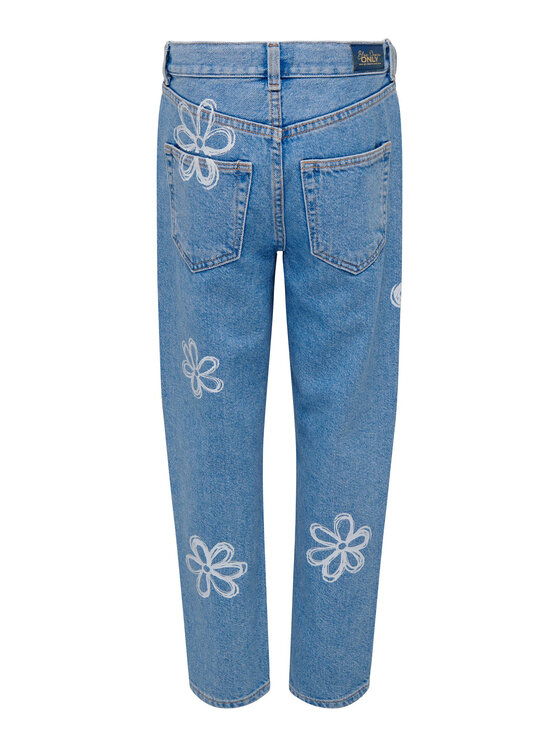 Kids ONLY Kids ONLY Джинси 15296606 Голубий Straight Fit
