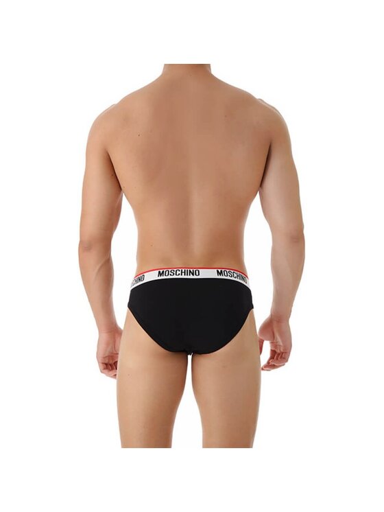 MOSCHINO MOSCHINO Set di slip classici V1A1393 4300 0555 Nero