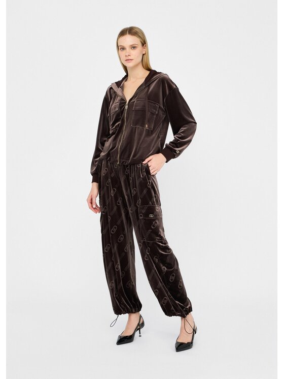 Liu Jo Liu Jo Felpa TF5108J495590915 Marrone Regular Fit