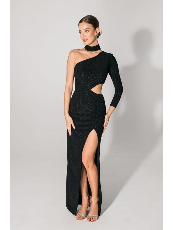 Aurora Aurora Sukienka wieczorowa Alia Czarny Feminine Fit