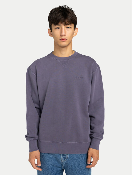 Element Element Felpa Lowcase Pigment Cr ELYFT00172 Viola Relaxed Fit