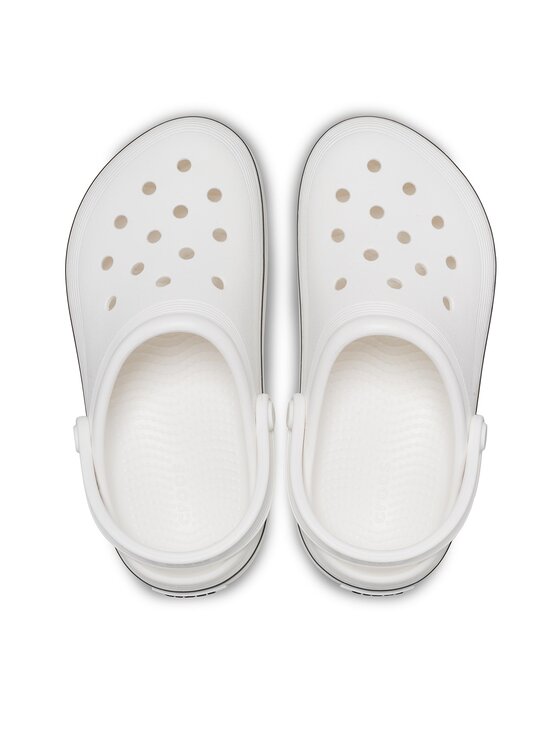 Crocs crocband outlet white