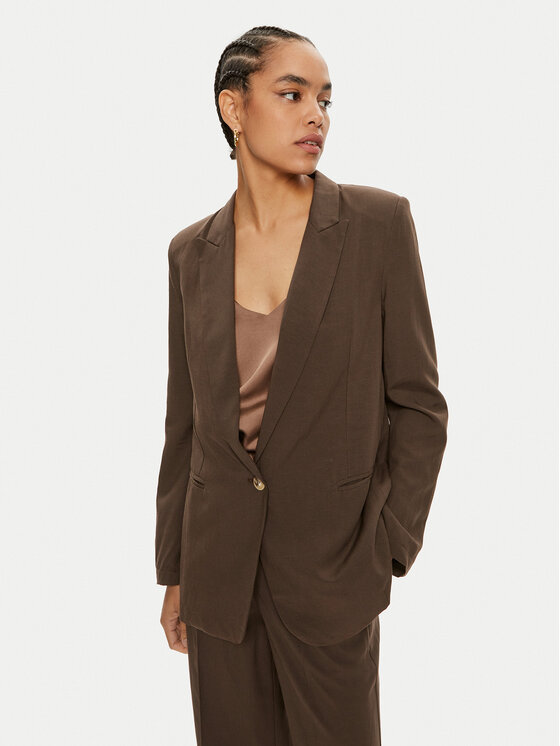 ViCOLO ViCOLO Suknjič TB1561 Rjava Regular Fit