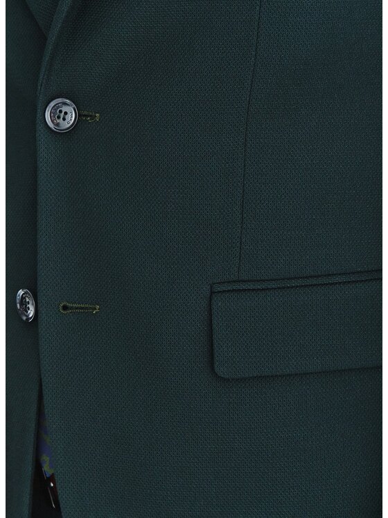 Pako Lorente Pako Lorente Marynarka P25WF-3G-009 Zielony Super Slim Fit