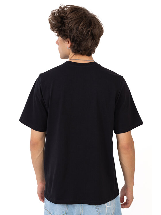 Kamuflage Kamuflage T-Shirt Blurry Czarny Comfortable Fit