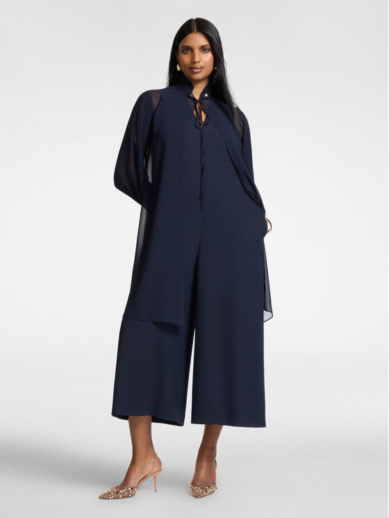 Elena Mirò Elena Mirò Camicia 5022Z000027N034 Blu A-Line Fit