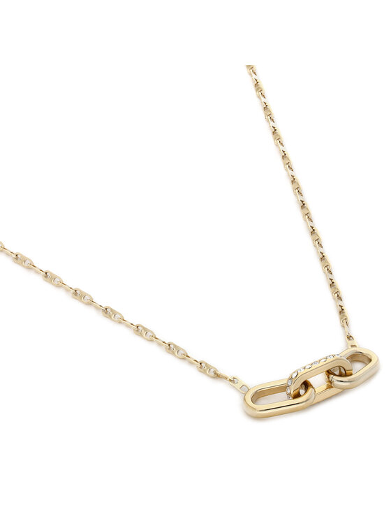 Fossil Fossil Колие JF04523710 Златист
