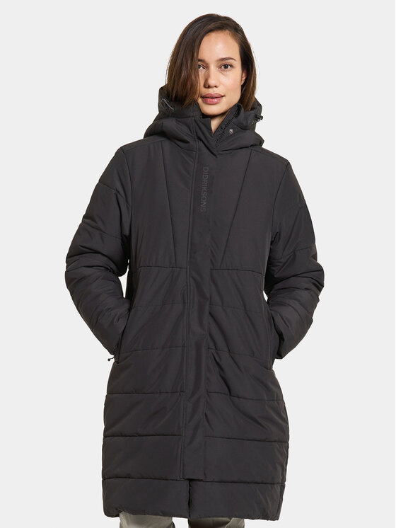 Didriksons Hanorac Moira Wns Parka 504944 Negru Regular Fit
