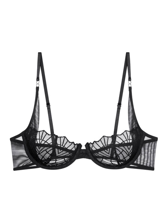 Triumph Triumph Pusiau dengta (balcony bra) liemenėlė That Night In Vegas 10224863 Juoda