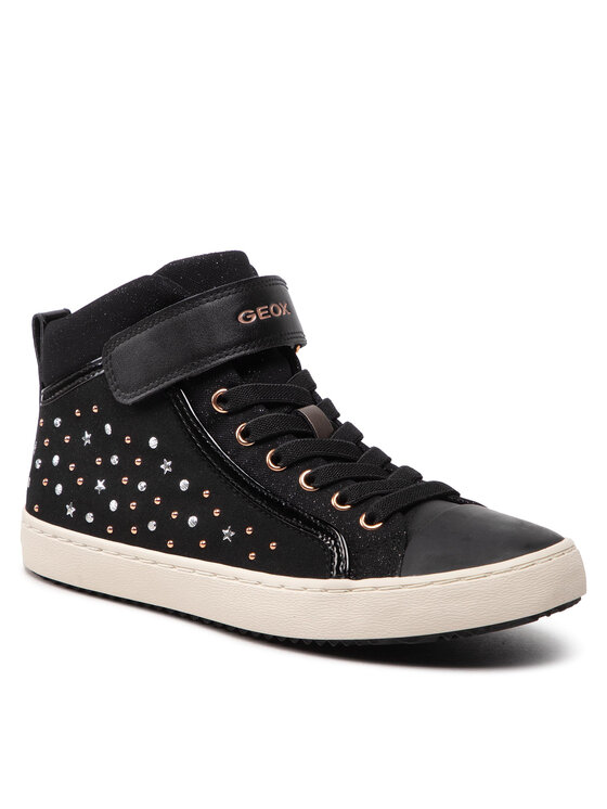 Scarpe Da Ginnastica Geox J Kalispera Per Donna - Tomaia In Pelle