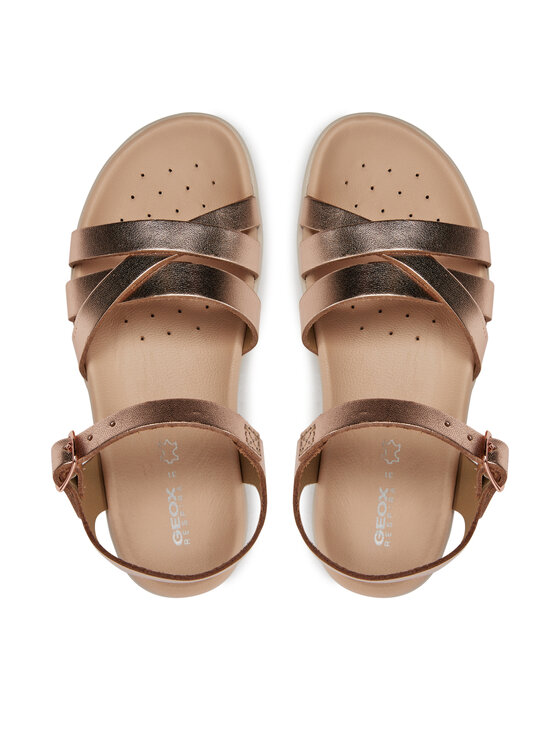 Geox Geox Sandály J Sandal Soleima Gir J45GSA 000CF C7018 S Růžové zlato