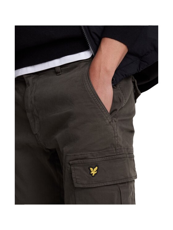 Lyle & Scott Lyle & Scott Spodnie zimowe TR2109ITA-W893 Zielony Regular Fit