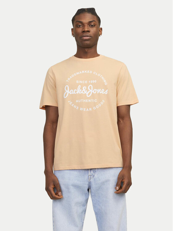 Jack&Jones T-krekls Forest 12247972 Oranžs Standard Fit