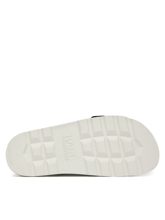 KARL LAGERFELD KARL LAGERFELD Šľapky Kondo Tred KL80972 Biela