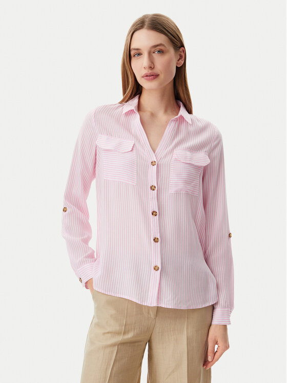 Vero Moda Vero Moda Cămașă Bumpy 10275283 Roz Regular Fit