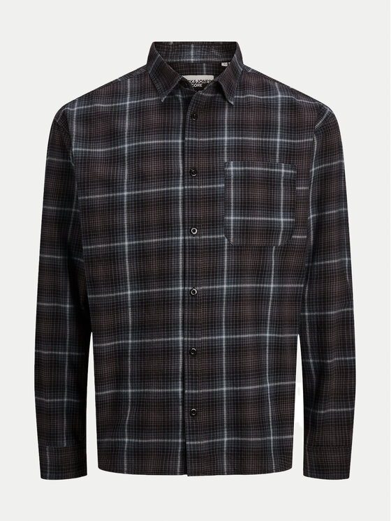Jack&Jones Jack&Jones Hemd Blake 12262733 Grau Relaxed Fit
