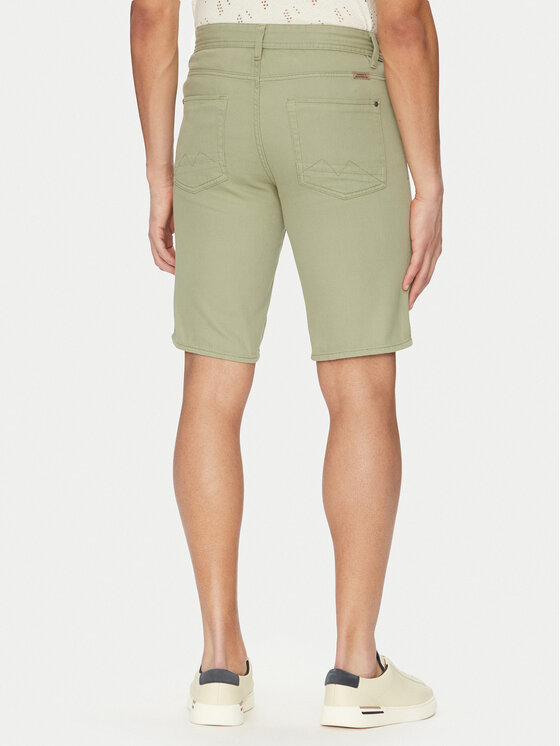 Blend Blend Jeansshorts 20718128 Grün Regular Fit