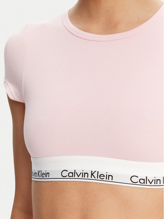 Calvin Klein Underwear Calvin Klein Underwear T-shirt LV00QF7213 Ružičasta Slim Fit