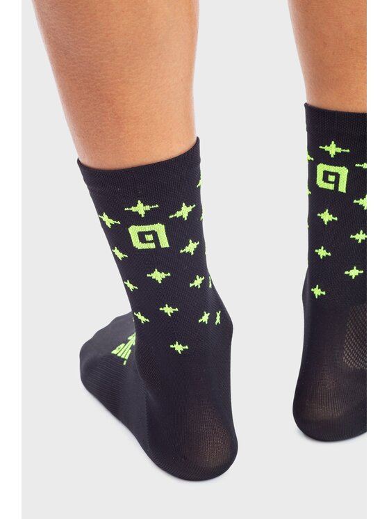 Alé Cycling Alé Cycling Skarpety unisex Stars Czarny