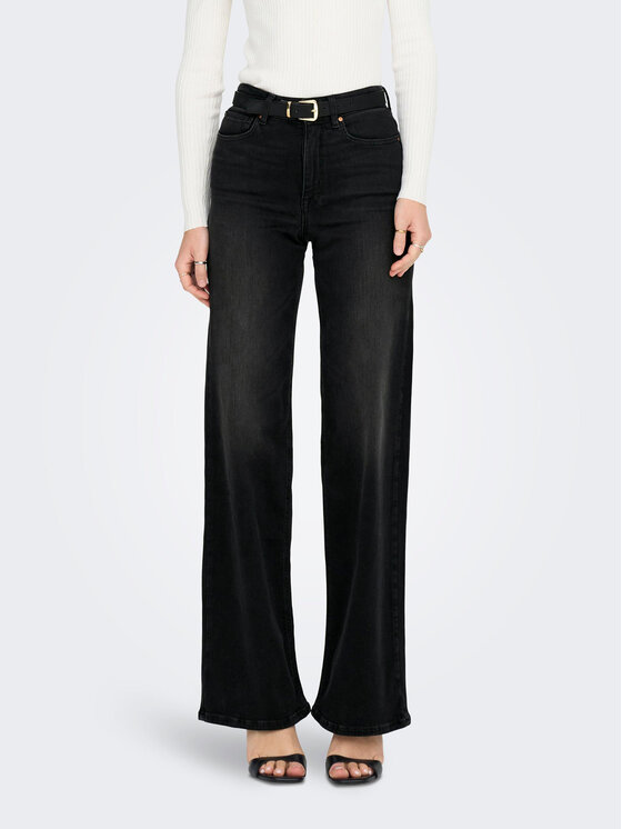 ONLY ONLY Farmer 15299796 Fekete Wide Leg