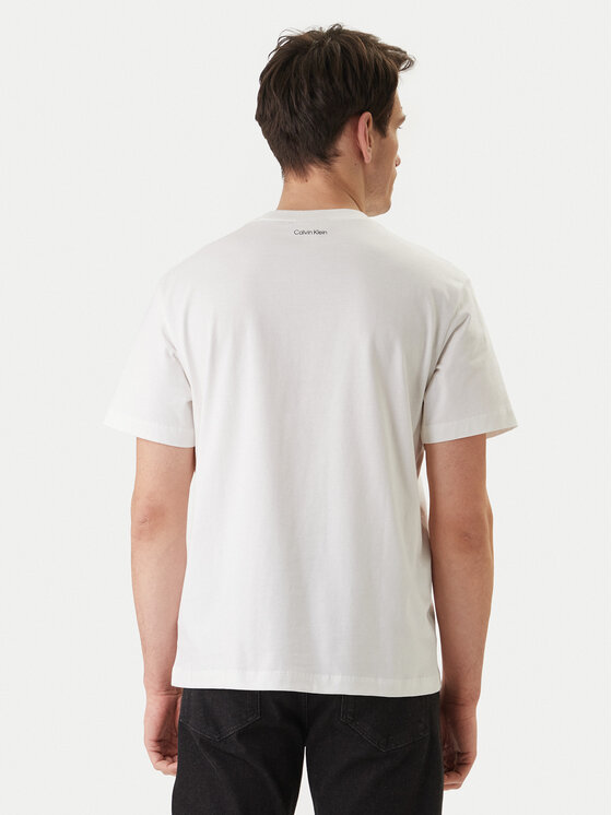 Calvin Klein Jeans Calvin Klein Jeans Póló LV04RF822G Fehér Regular Fit