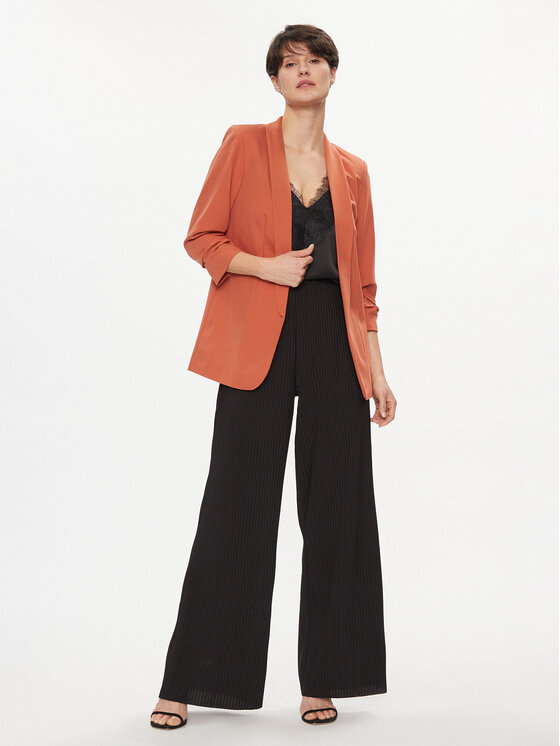 Pieces Pieces Marynarka Bosella 17090996 Pomarańczowy Regular Fit