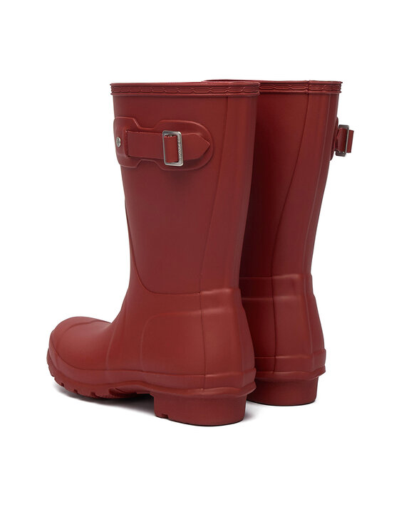 Hunter Hunter Gumicsizma Original Short WFS1000RMA Piros
