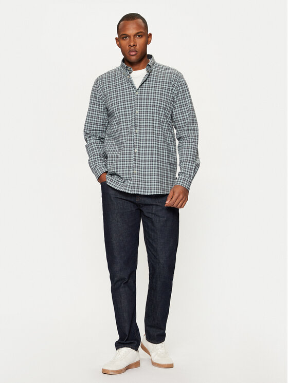 s.Oliver s.Oliver Košulja 2152435 Zelena Regular Fit