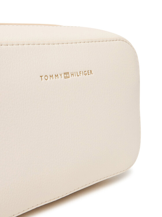 Tommy Hilfiger Tommy Hilfiger Τσάντα Th Logo Camera Bag AW0AW18115 Κρεμ