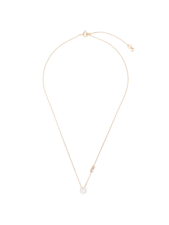 Michael Kors Michael Kors Naszyjnik Pave Halo Necklace MKC1208AN791 Złoty
