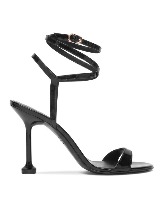 Stuart Weitzman Stuart Weitzman Sandále Naudistini Wrap 100 SM910 Čierna