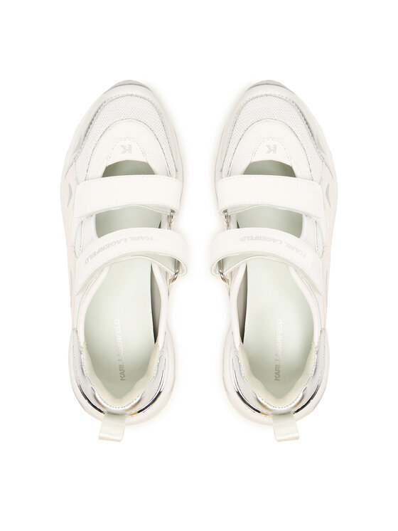 KARL LAGERFELD KARL LAGERFELD Laisvalaikio batai Blaze KL62406 Balta