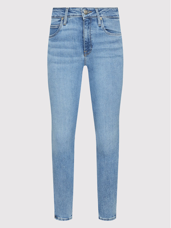 Lee Lee Jeansy Scarlett L31BERPA 112320161 Niebieski Skinny Fit